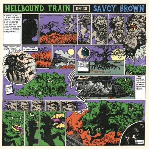 Kim Simmonds & Savoy Brown Hellbound Train - Record Album - Vinyl LP