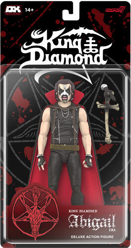 King Diamond Super7 - King Diamond - Deluxe Wv1 - King Diamond (Abigail Era) (Large Item, Collectible, Action Figure)