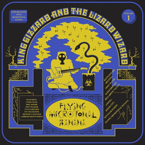 King Gizzard and the Lizard Wizard Flying Microtonal Banana - Record Album - Vinyl LP