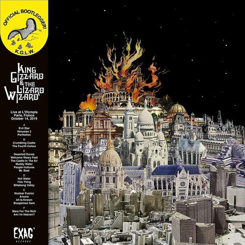 King Gizzard and the Lizard Wizard Live In Paris - Triple Record Album - Vinyl LP