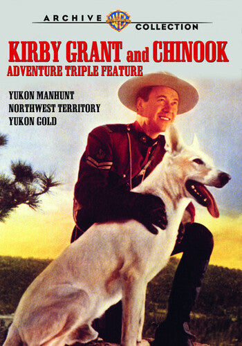 Kirby Grant and Chinook Adventure Triple Feature - DVD