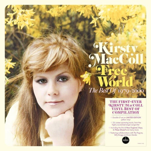 Kirsty MacColl Free World: The Best Of Kirsty Maccoll 1979-2000 - Double Record Album - Vinyl LP