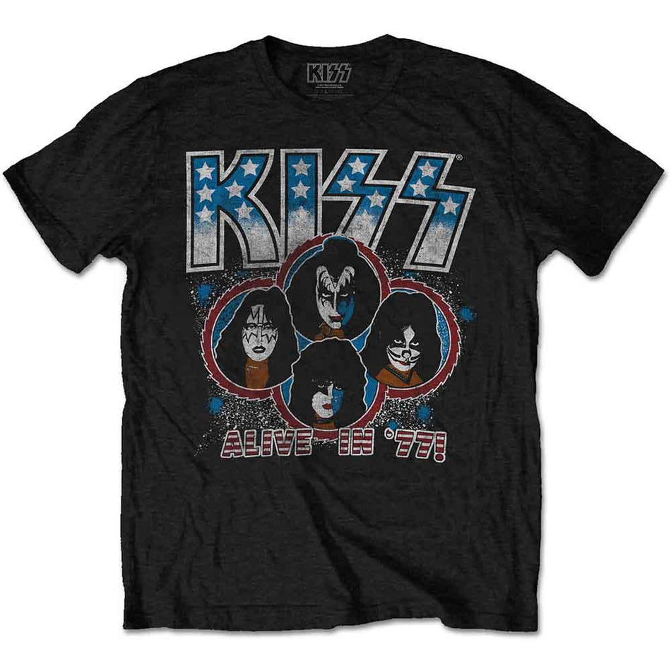 Kiss Alive In '77 Black