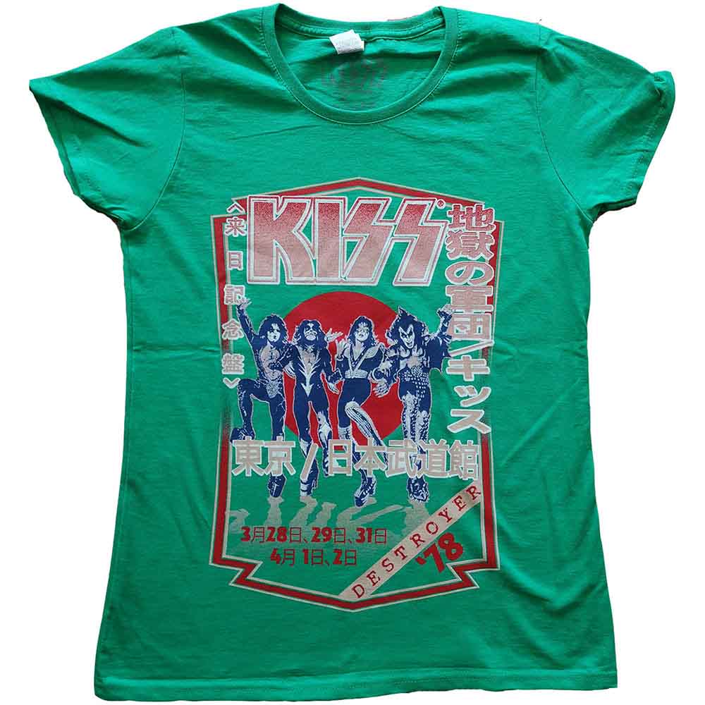 Kiss Destroyer Tour '78 Green