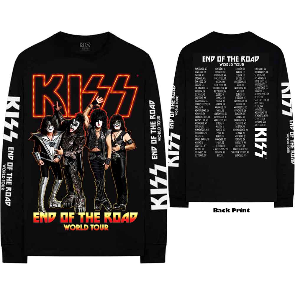 Kiss End Of The Road Tour Black