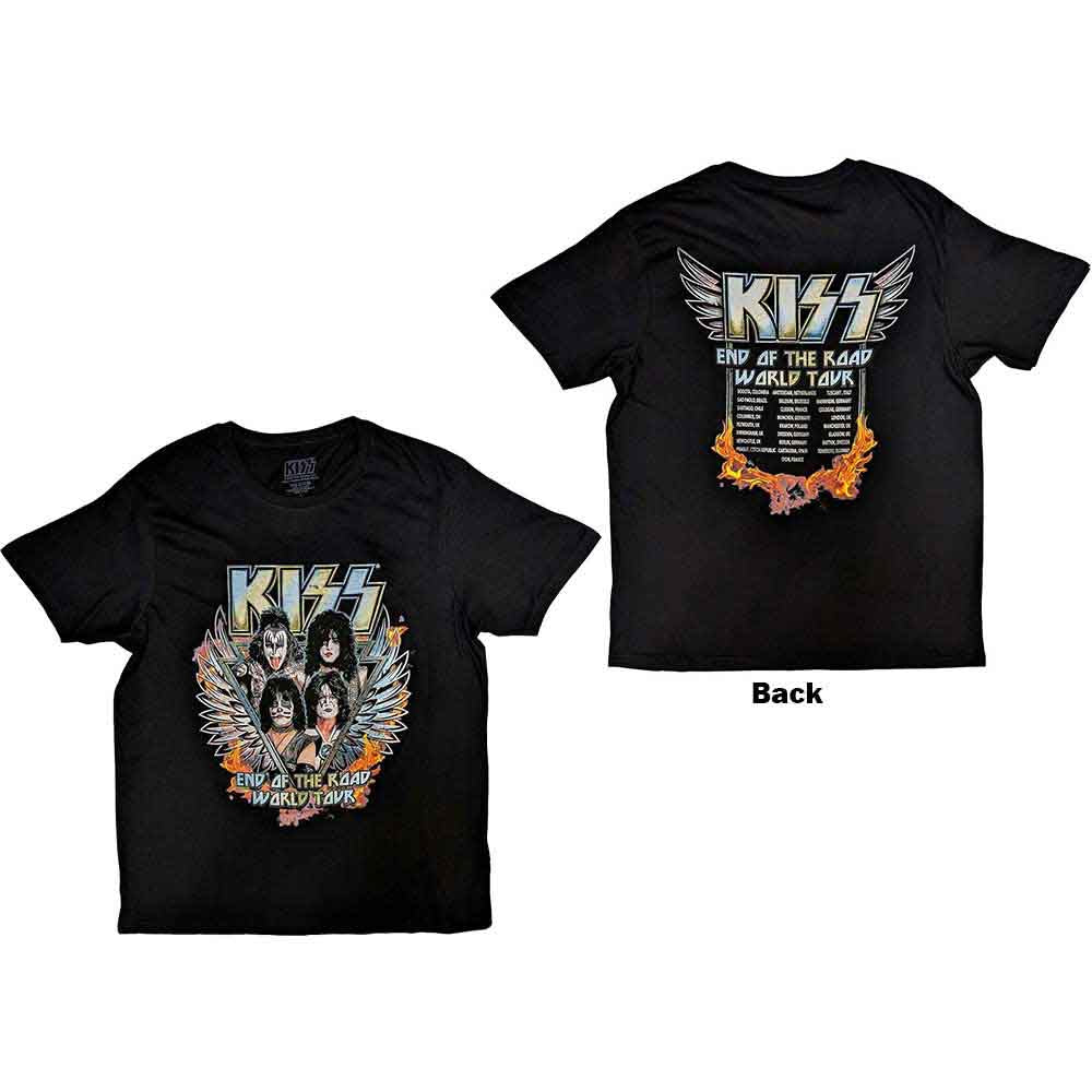 Kiss End Of The Road Wings Black