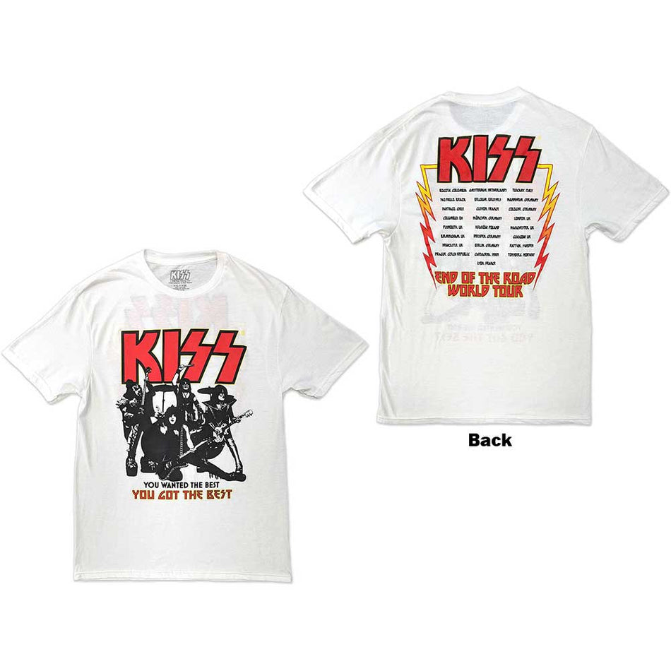 Kiss End Of The Road You Got The Best White