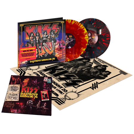Kiss KISS Destroys Anaheim '76 (Limited Edition, 180 Gram Colored Vinyl) (2 Lp's)