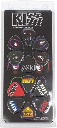 Kiss Perri's - Kiss - Guitar Picks (12 Pack)