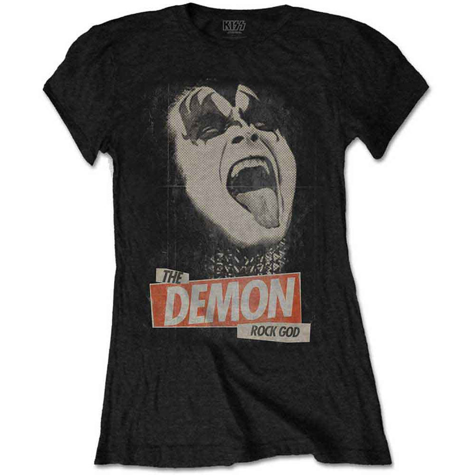 Kiss The Demon Rock Black