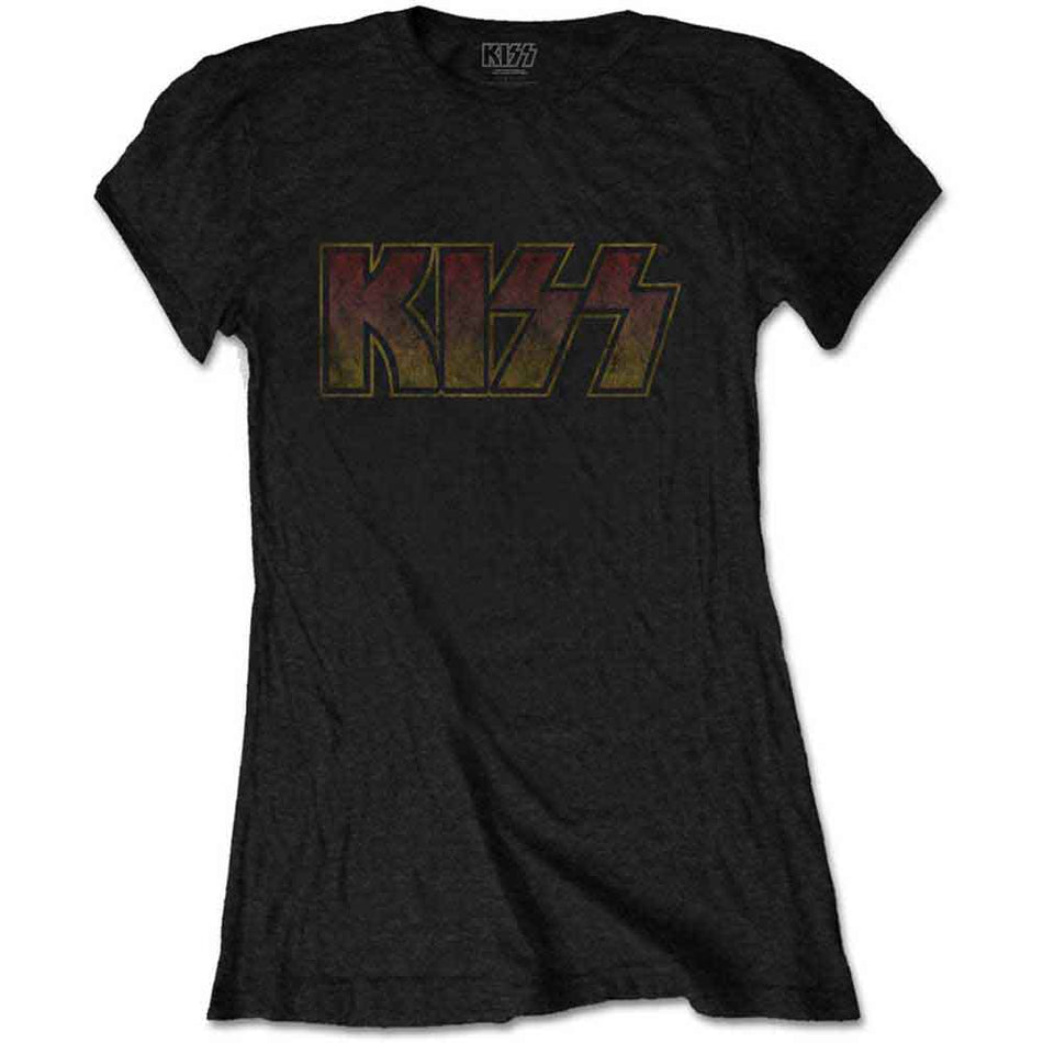 Kiss Vintage Classic Logo Black