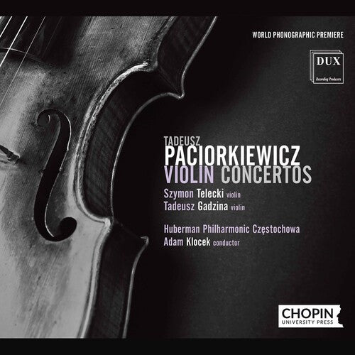 Klocek Huberman Philharmonic Czestochowa Telecki Violin Concertos - CD Album