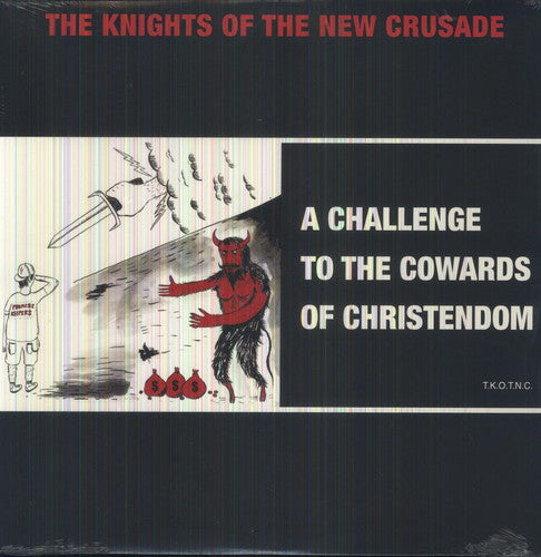 Knights of the New Crusade A Challenge To The Coward Of Christendom - Record Album - Vinyl LP