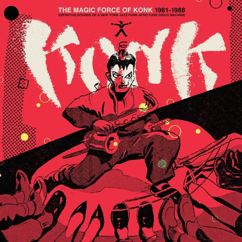 Konk Magic Force Of Konk 1981-1988 - Triple Record Album - Vinyl LP