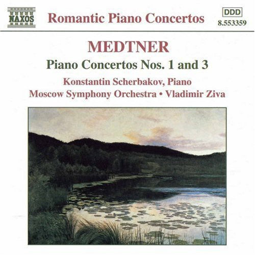 Konstantin Scherbakov Piano Cto 1 C Min Op 33 / Piano Cto 3 E Min Op 60 - CD Album