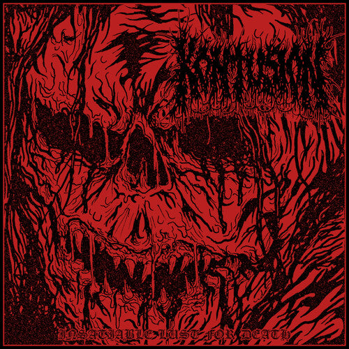 Kontusion Insatiable Lust For Death - Record Album - Vinyl LP