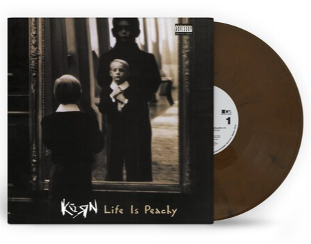 Korn Life Is Peachy (Limited Edition, "Hardwood" Colored Vinyl) (Vinyl Voice Exclusive)