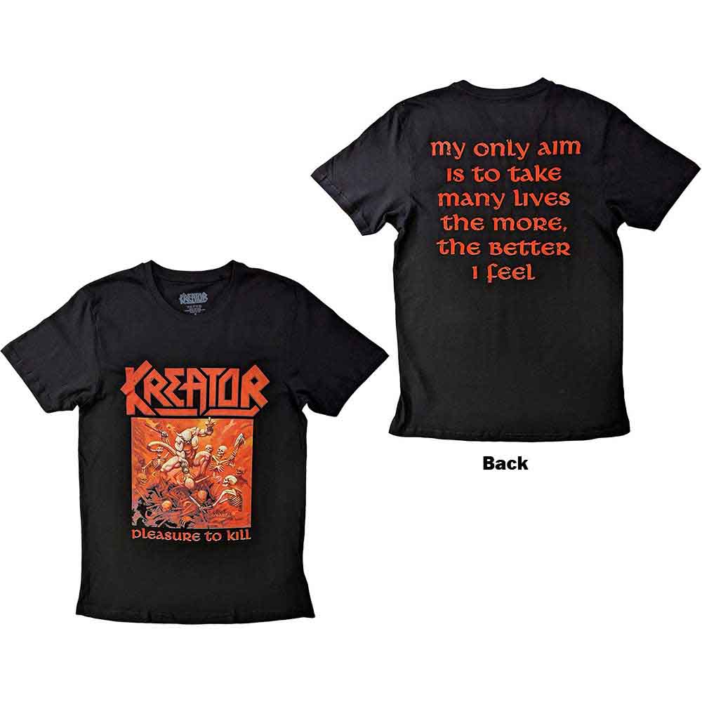 Kreator Pleasure To Kill Black