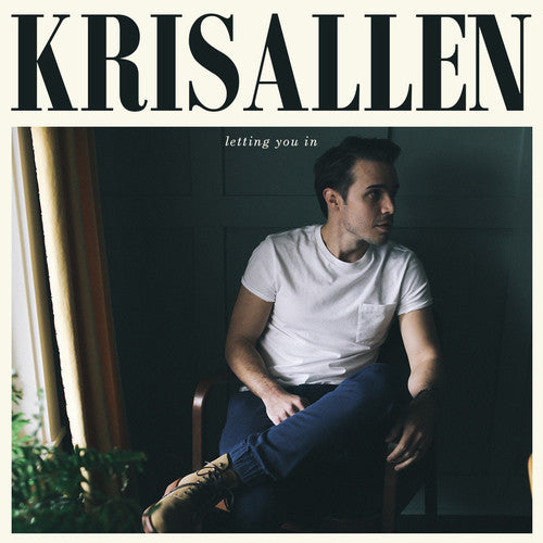 Kris Allen Letting You In - Record Album - Vinyl LP