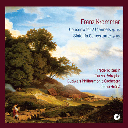 Krommer / Rapin / Budweis Philharmoic Orchestra Concerto for 2 Clarinets - Sinfonia Concertante - CD Album