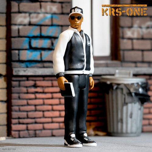 Krs-one Super7 - KRS-One - Reaction Figures Wv1 - KRS-One (By All Means Necessary BDP) (Collectible, Figure, Action Figure)