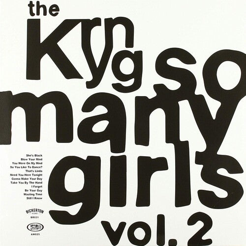 Krying So Many Girls Vol 2 - Record Album - Vinyl LP
