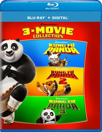Kung Fu Panda: 3-Movie Collection Kung Fu Panda: 3-Movie Collection - 4-Disc Blu-Ray Set