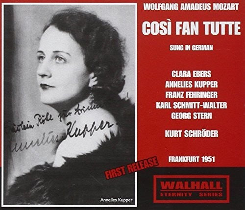 Kupper Cosis Fan Tutte - CD Album