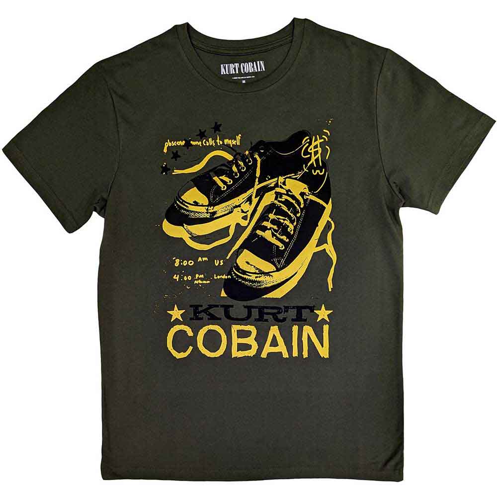 Kurt Cobain Converse Green