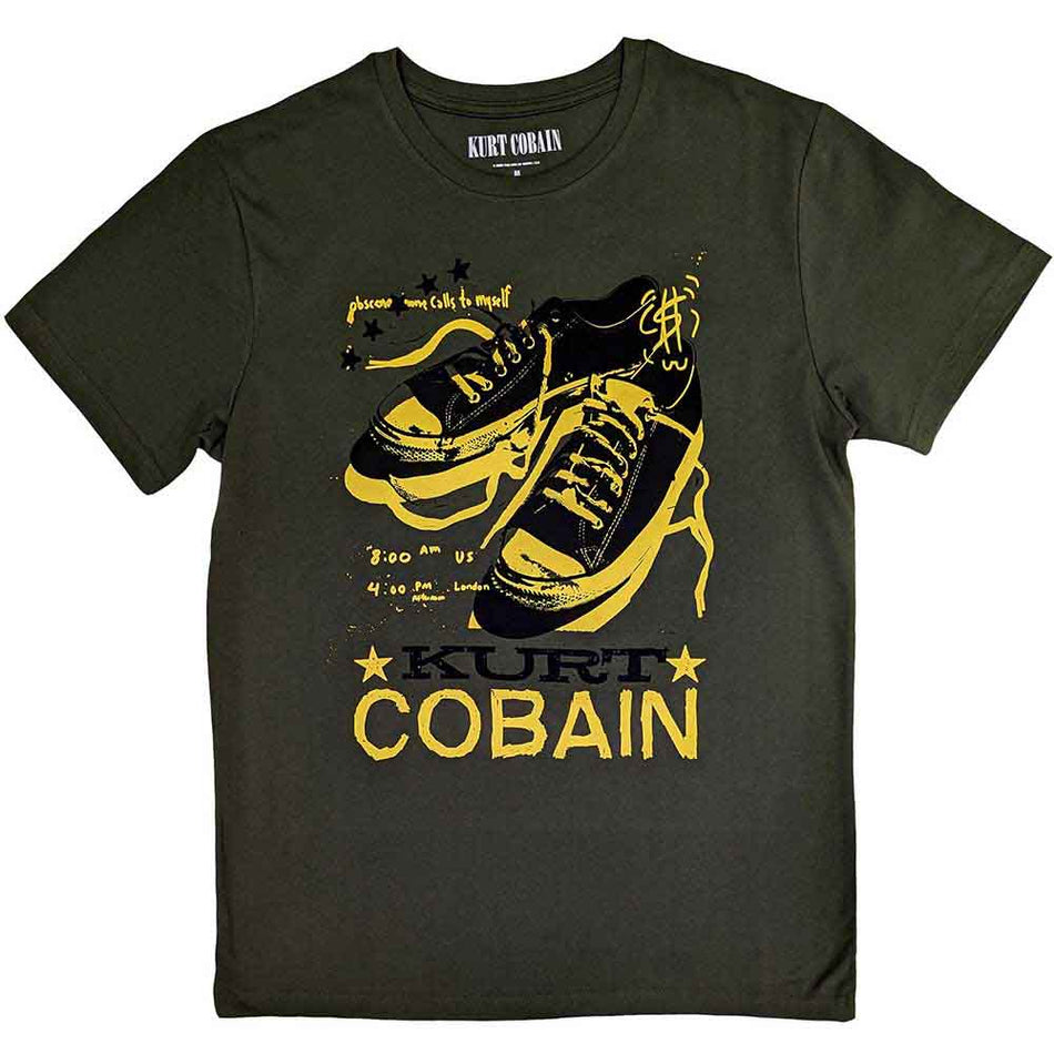 Kurt Cobain Converse Green