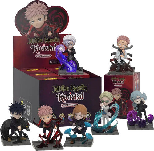 Kwistal: Jujutsu Kaisen Battle Ready Series Mighty Jaxx - Jujutsu Kaisen - Kwistal - Battle Ready Series Blind Box (One Random Figure per Purchase) - Collectible