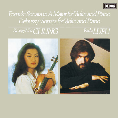 Kyung-Wha Chung / Radu Lupu, Radu Sonatas For Violin & Piano - Record Album - Vinyl LP