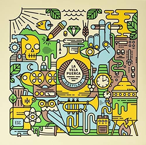 La Vela Puerca Destilar - Record Album - Vinyl LP