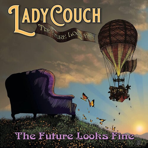 LadyCouch The Future Looks Fine - Record Album - Vinyl LP