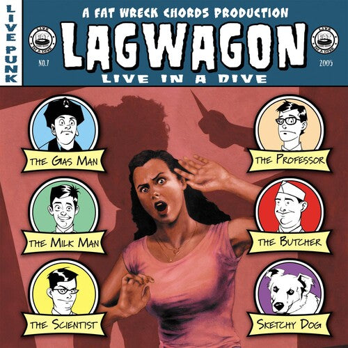 Lagwagon Live in a Dive - Double Record Album - Vinyl LP