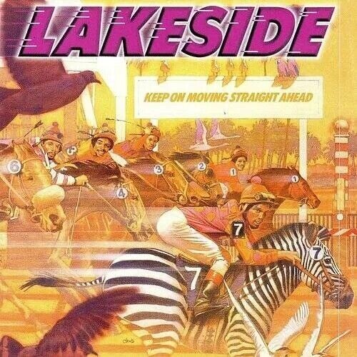 Lakeside Keep On Moving Straight Ahead - Record Album - Vinyl LP