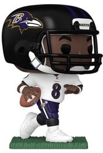 Lamar Jackson Funko POP! NFL: Ravens - Lamar Jackson (Away) - Collectibles