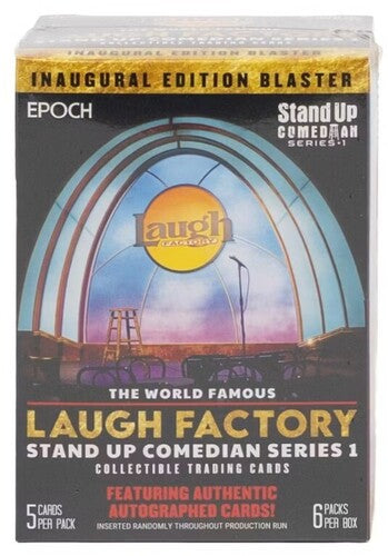 Laugh Factory Stand-Up Comedian S1 Tc Blaster Box Laugh Factory Stand-Up Comedian Series 1 Trading Cards Blaster Box - CD Album