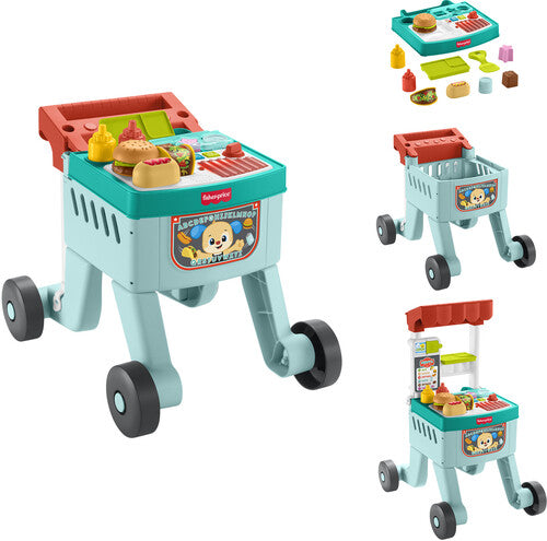 Laugh & Learn Fisher Price Laugh & Learn 4-in-1 Snack Cart Walker - CD Album