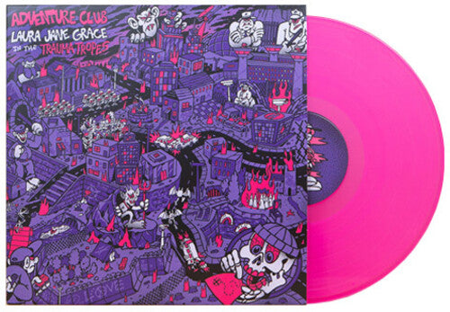 Laura Jane Grace Adventure Club - Pink - Record Album - Vinyl LP