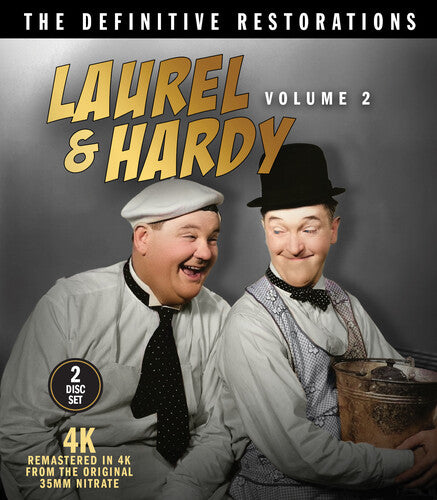 Laurel & Hardy: The Definitive Restorations 2 Laurel & Hardy: The Definitive Restorations Volume 2 - 2-Disc Blu-Ray Set