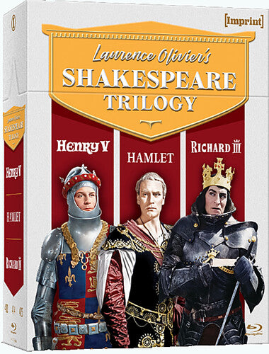 Laurence Olivier's Shakespeare Trilogy Laurence Olivier's Shakespeare Trilogy - 3-Disc Blu-Ray Set