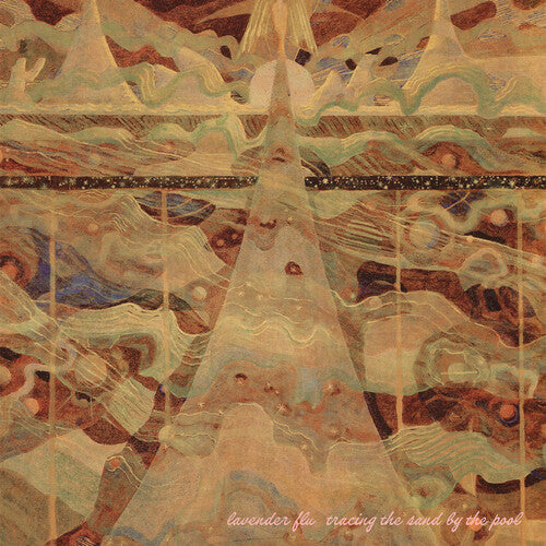 LAVENDER FLU Tracing The Sand By The Pool - Record Album - Vinyl LP
