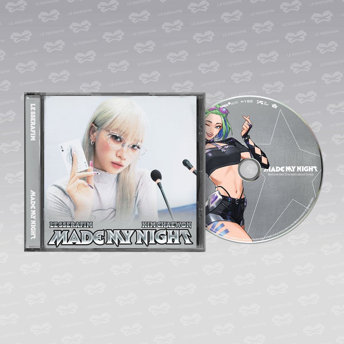 LE SSERAFIM 2Nd Single Album "Made My Night" Single Cd [Kim Chaewon Ver.]
