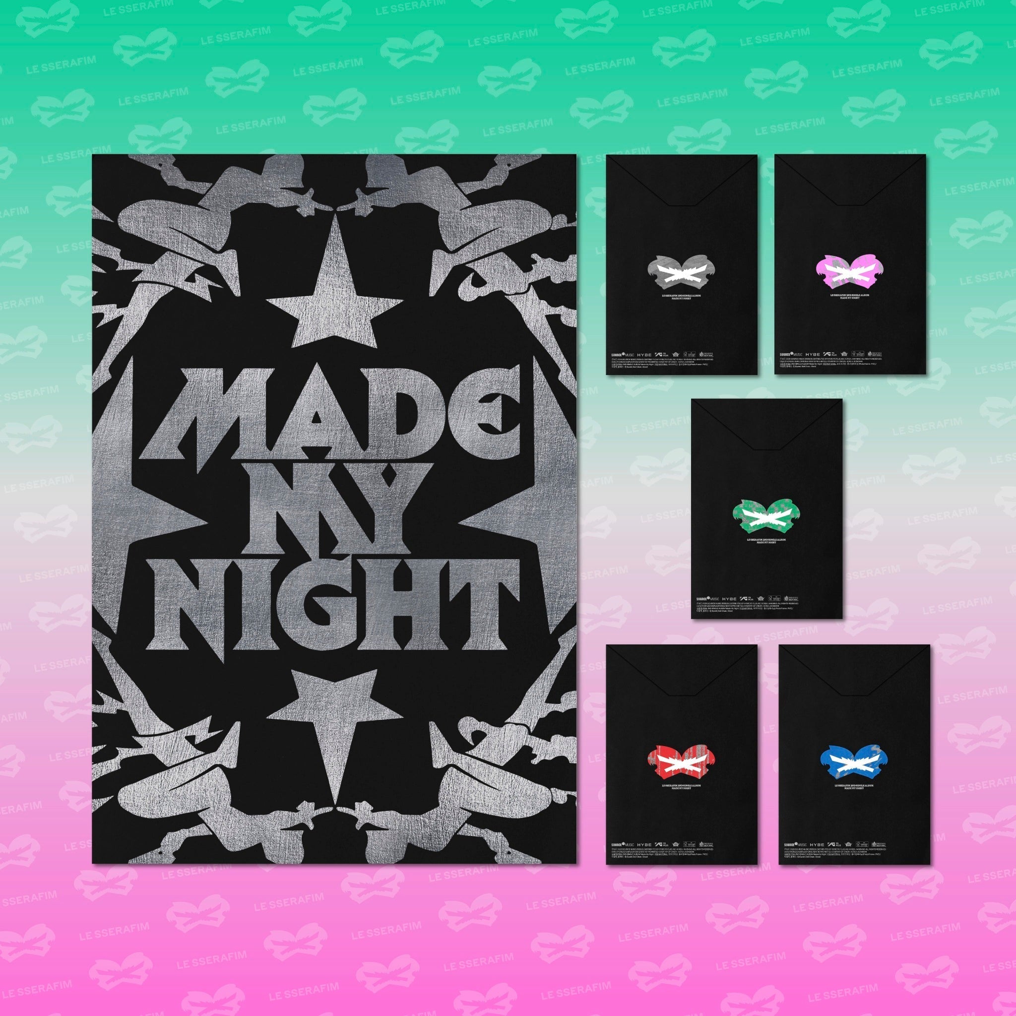 LE SSERAFIM Le Sserafim 2Nd Single Album “Made My Night” [Compact Ver.]