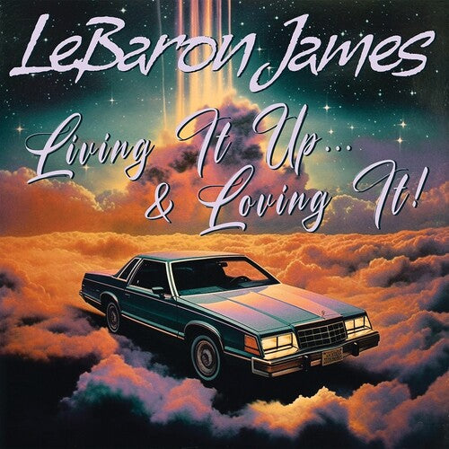 Lebaron James Living It Up & Loving It - Record Album - Vinyl LP