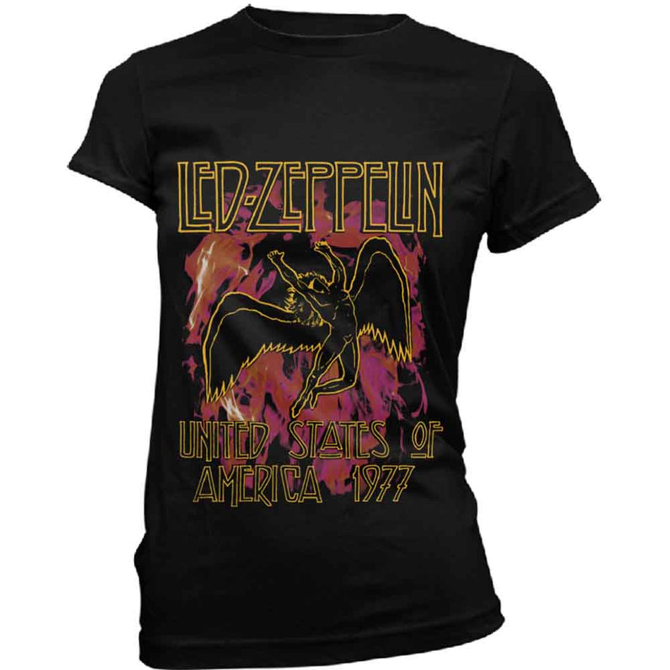 Led Zeppelin Black Flames Black