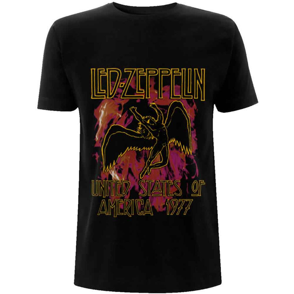 Led Zeppelin Black Flames Black