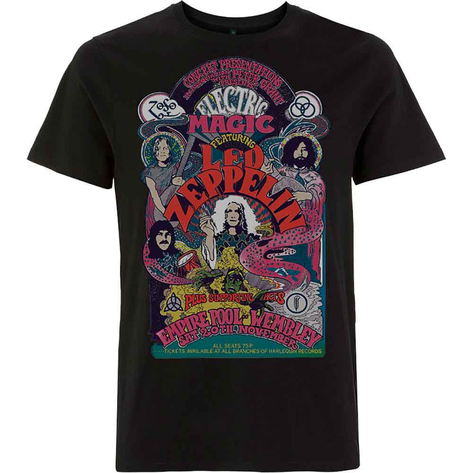 Led Zeppelin Full Colour Electric Magic Black