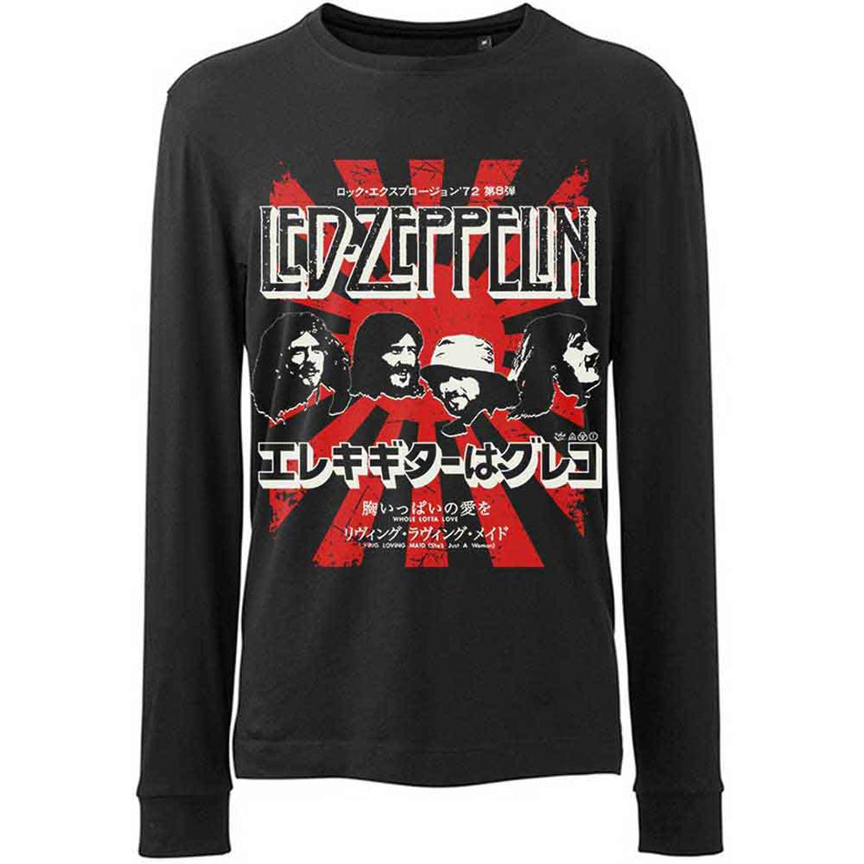 Led Zeppelin Japanese Burst Black